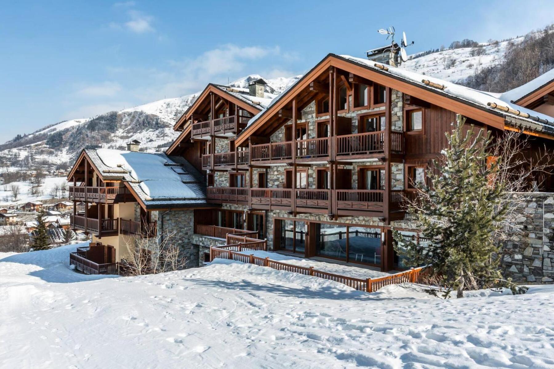 Les Chalets Du Gypse - Les Chalets Du Gypse C07 Mae-3871 サン・マルタン・ド・ベルヴィル エクステリア 写真